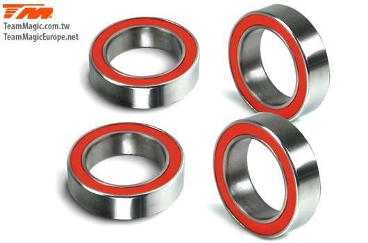 K Factory KF40814 Ball Bearings - metric - 8x14x4mm - ZF Bearing (4 pcs)
