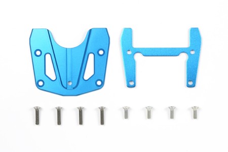 Tamiya 10.40548 TT-Gear Alu Oberdeck vorne blau