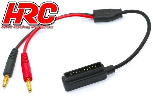 Pro-Line HRC9101MA Charger Lead - Banana Plug to DJI Mavic Battery Plug - 300mm - Gold