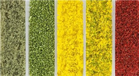 Faller 01.181388 Belaubungsmaterial Sommer-Mix , 5 Sorten