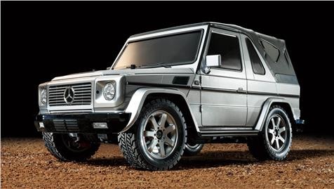 Tamiya 10.58635 Mercedes-Benz G320 Cabrio (Silver Painted Body)