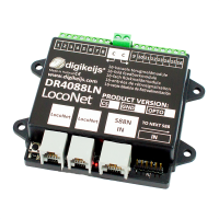 Digikeijs DR4088LN-CS DR4088LN-CS (2 Leiter) 16-kanal Rückmeldemodul LocoNet und zusätzlichen S88N M