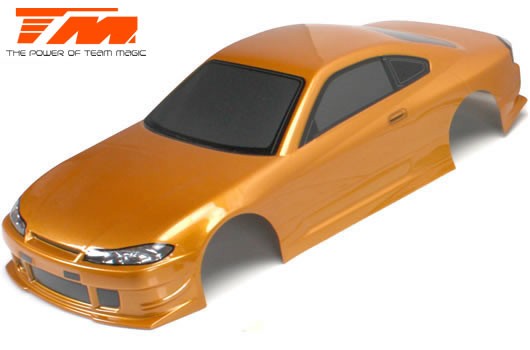 Team Magic TM503319GDA Body - 1:10 Touring : Drift - 190mm - Painted - no holes - S15 Gold