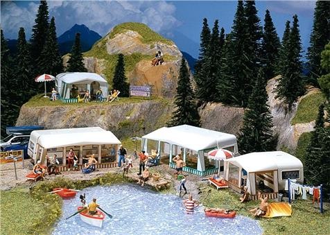 Faller 01.130503 Camping-Wohnwagen-Set