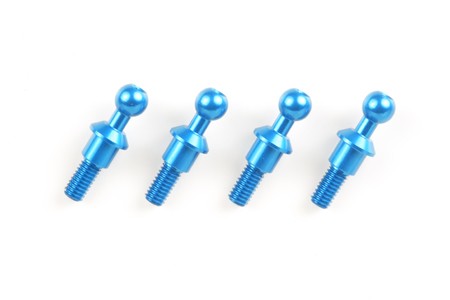 Tamiya 10.40540 GT-01 4mmx3h ALU Ball Connector
