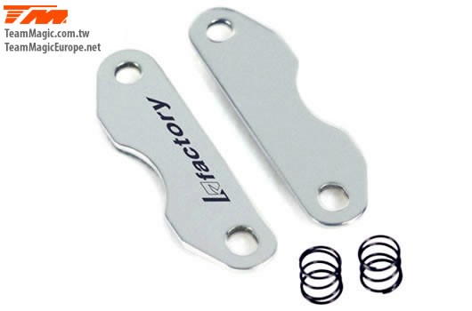 K Factory KF1498 Option Part - G4 - Real Racing Brake Pads (glued with plate, for most Kyosho cars)