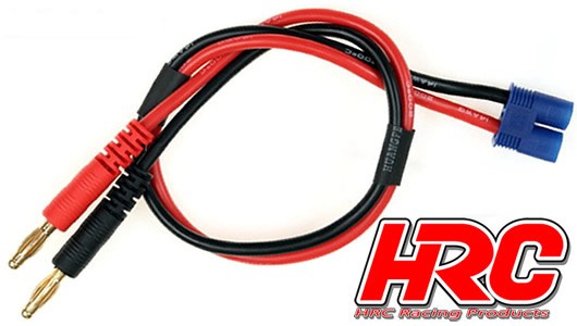 Pro-Line HRC9113 Charger Lead - 4mm Bullet to EC3 Battery Plug - 300mm - Gold
