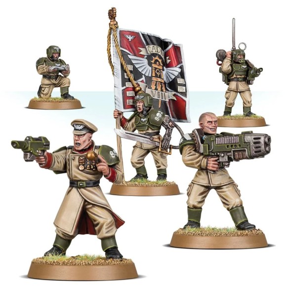 WH40K Cadian Command Squad