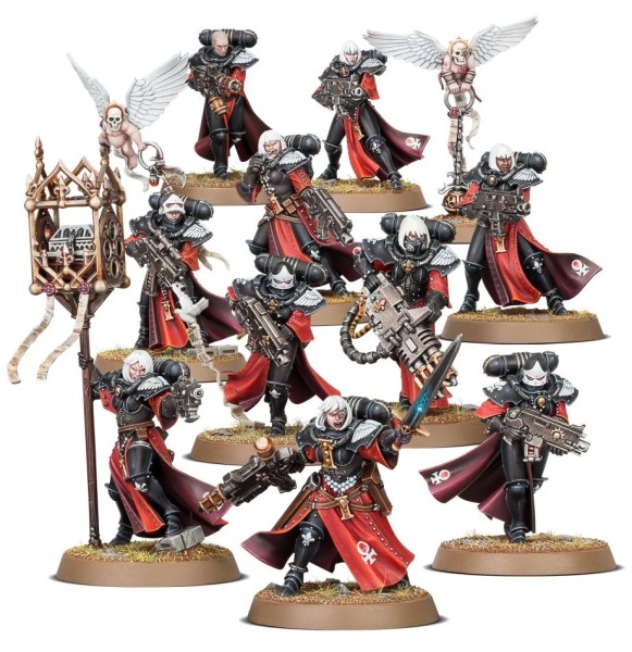 WH40K Adepta Sororitas Battle Sisters Squad