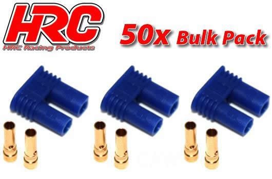 Pro-Line HRC9051C Connector - EC2 - Female (50 pcs) - Gold
