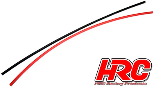 Pro-Line HRC5111 Shrink Tube - 2mm - Red and Black (250mm each)