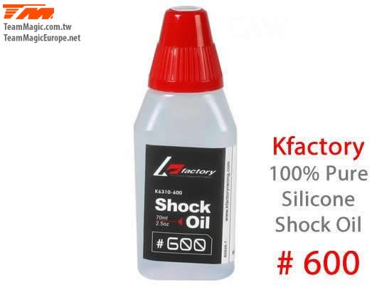 K Factory KF6310-600 Silicone Shock Oil - 600 cps