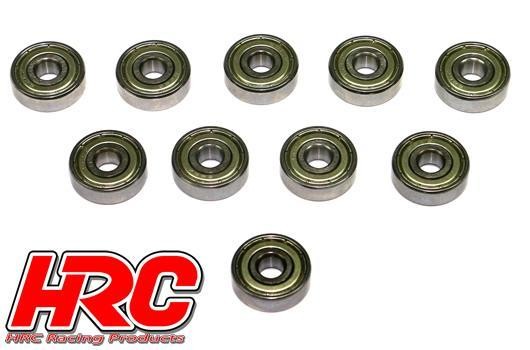 HRC Racing HRC1280 Ball Bearings - metric - 6x19x6mm (10 pcs)