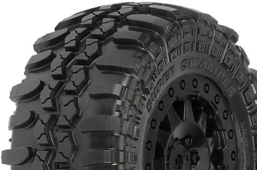 Pro-Line PRO1010311 Tires - 1:10 Short Course - 2.2":3.0" - mounted - ProTrac F-11 Black W