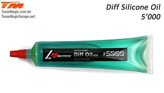 K Factory KF6330-5000 Silicone Differential Oil - 40ml - K Factory - 5'000 cps