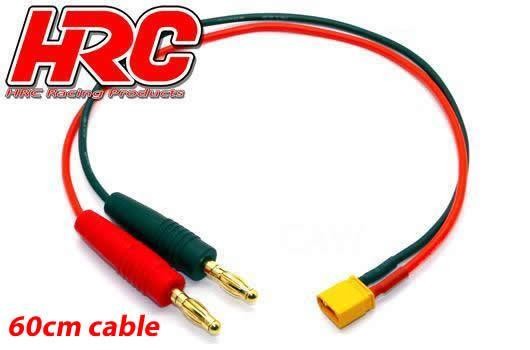 Pro-Line HRC9103-6 Charger Lead - 4mm Bullet to XT30 Battery Plug - 600mm - Gold