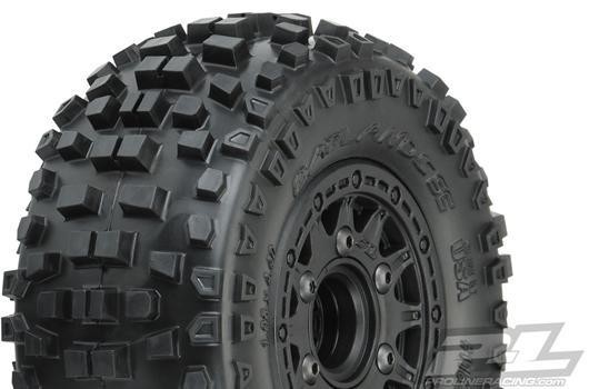Pro-Line PRO118210 Tires - 1:10 Short Course - 2.2":3.0" - mounted - Raid Black 6x30 Wheel