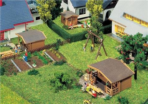 Faller 01.232209 Gartenhaeuser 3 Stk.