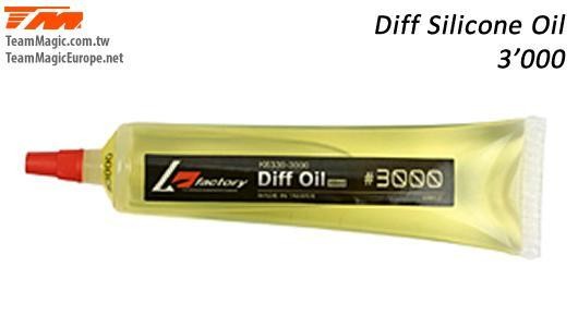 K Factory KF6330-3000 Silicone Differential Oil - 40ml - K Factory - 3'000 cps
